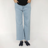 Women's Denim Pant - Blue, Women Pants & Tights, Chase Value, Chase Value