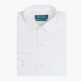 Mens Formal Plain Shirt - White, Men's Shirts, Chase Value, Chase Value