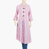 Women's Jalpari Printed Stitched Kurti - Pink, Women Ready Kurtis, Chase Value, Chase Value