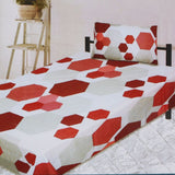 Printed Single Bed Sheet - Multi Color, Single Size Bed Sheet, Chase Value, Chase Value