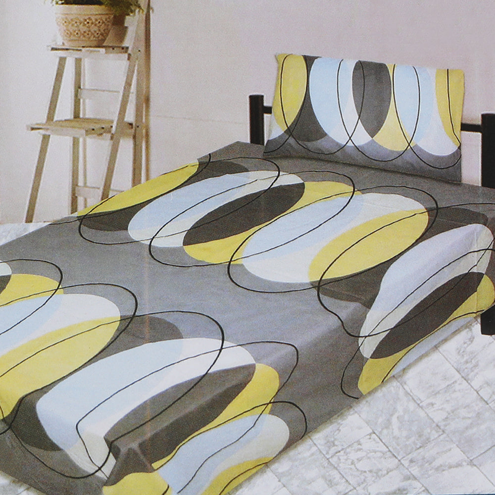 Printed Single Bed Sheet - Multi Color, Single Size Bed Sheet, Chase Value, Chase Value