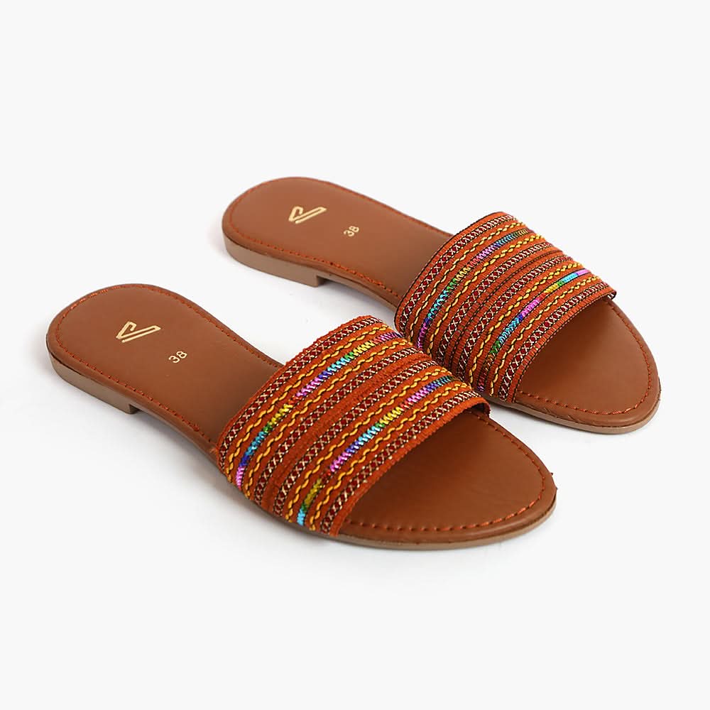 Women's Slipper - Copper, Women Slippers, Chase Value, Chase Value