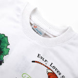 Newborn Boys Full Sleeves T-shirt - White, Newborn Boys Shirts & T-Shirts, Chase Value, Chase Value