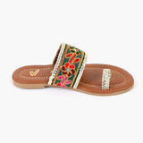 Girls Slipper - Green, Girls Slippers, Chase Value, Chase Value