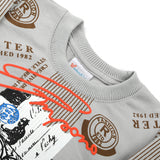 Newborn Boys Full Sleeves T-shirt - Grey, Newborn Boys Shirts & T-Shirts, Chase Value, Chase Value