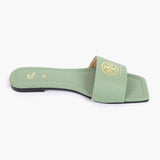 Women's Slipper - Green, Women Slippers, Chase Value, Chase Value