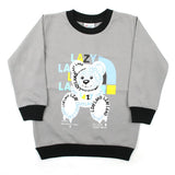 Boys Full Sleeves SweatShirt - Grey, Boys Hoodies & Sweat Shirts, Chase Value, Chase Value