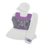 Newborn Girls Full Sleeves Sweater Suit - Purple, Newborn Girls Sets & Suits, Chase Value, Chase Value
