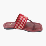 Girls Slipper - Maroon, Girls Slippers, Chase Value, Chase Value