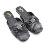 Women's Backless Pump - Black, Women Backless Pumps, Chase Value, Chase Value