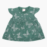 Newborn Girls Independence Frock - Green, Newborn Girls Frocks, Chase Value, Chase Value