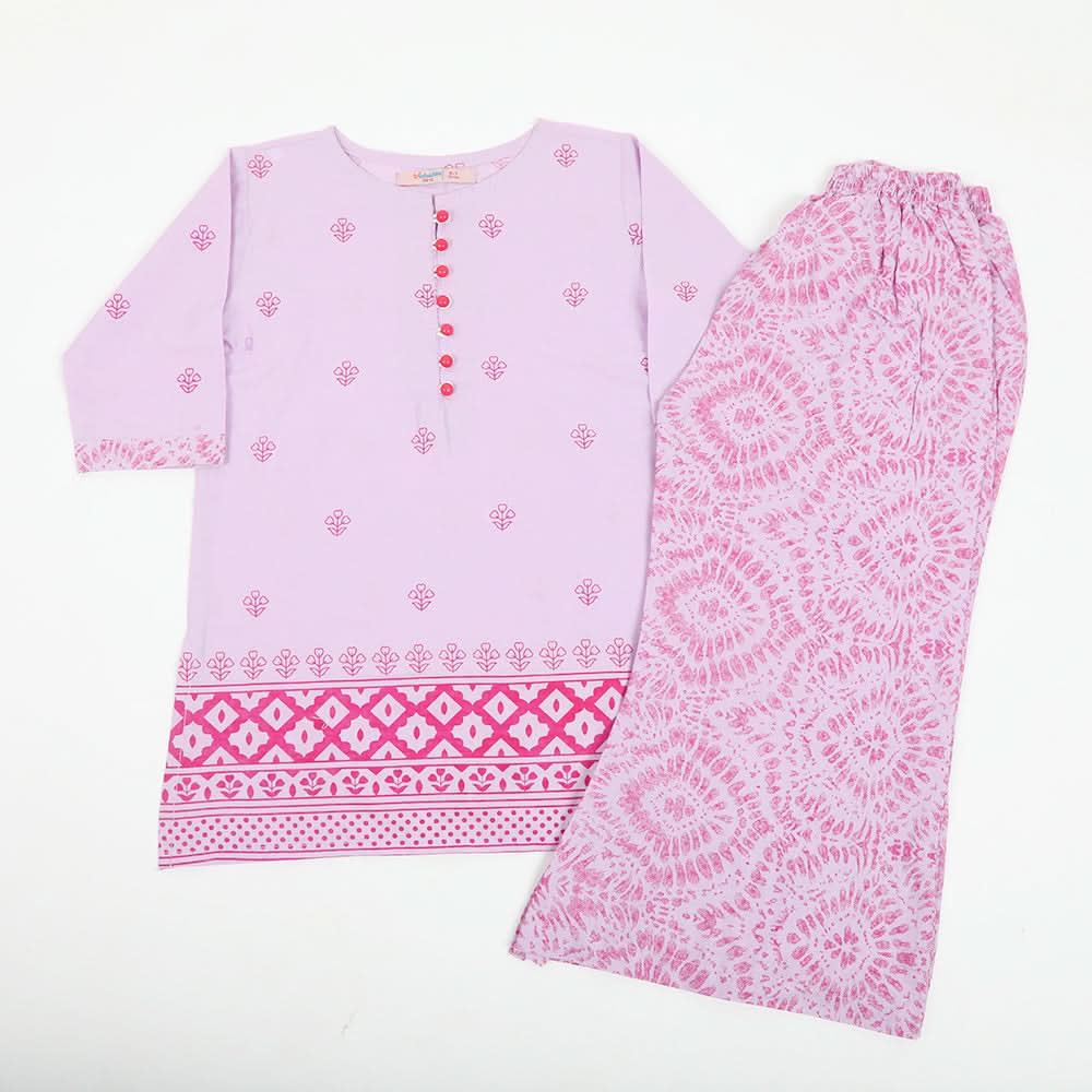 Girls Shalwar Suit - Purple, Girls Shalwar Kameez, Chase Value, Chase Value