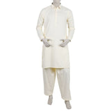 Men's Fancy Shalwar Suit - Cream, Men's Shalwar Kameez, Chase Value, Chase Value