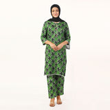 Women'S Printed Co-Ord Set Suit - Green, Women Co-Ord Set, Chase Value, Chase Value
