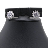 Women's Top Zircon - Silver, Women Earrings & Tops, Chase Value, Chase Value