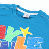 Boys Half Sleeves Denim Short Suit - Steel Blue, Boys Sets & Suits, Chase Value, Chase Value