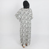 Women's Maxi Style Abaya - Off White, Women Abayas, Chase Value, Chase Value