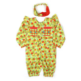 Eminent Newborn Girls Full Sleeves Romper - Light Green, Newborn Girls Rompers, Eminent, Chase Value