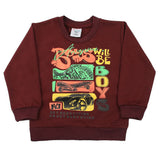 Boys Full Sleeves SweatShirt - Maroon, Boys Hoodies & Sweat Shirts, Chase Value, Chase Value