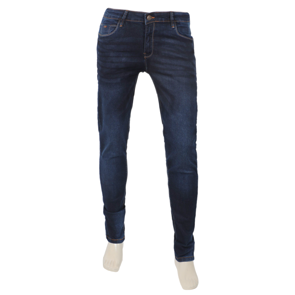 Men's Denim Pant - Dark Blue, Men's Casual Pants & Jeans, Chase Value, Chase Value
