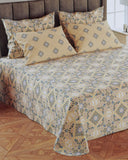 5Pcs Bedsheet Set 94x96, Double Size Bed Sheet, Chase Value, Chase Value