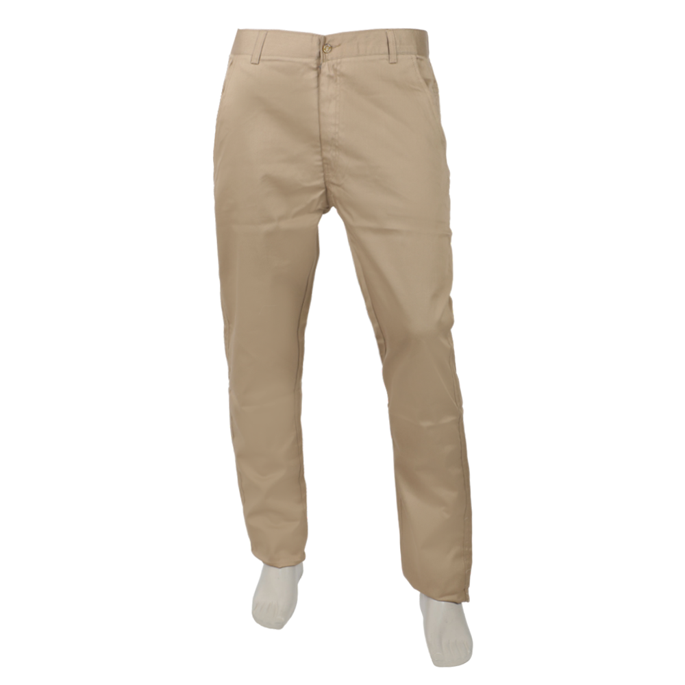 Men's Cotton Pant - Khaki, Men's Formal Pants, Chase Value, Chase Value