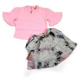 Newborn Boys Half Sleeves Suit - Pink, Newborn Girls Sets & Suits, Chase Value, Chase Value