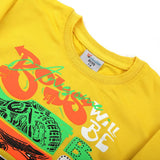 Boys Full Sleeves SweatShirt - Yellow, Boys Hoodies & Sweat Shirts, Chase Value, Chase Value