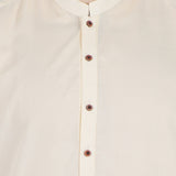 Men's Slim Fit Plain Kurta - Skin, Men's Kurtas, Chase Value, Chase Value
