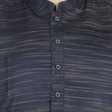 Men's Slim Fit Plain Kurta - Royal Blue, Men's Kurtas, Chase Value, Chase Value