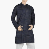 Men's Slim Fit Plain Kurta - Royal Blue, Men's Kurtas, Chase Value, Chase Value