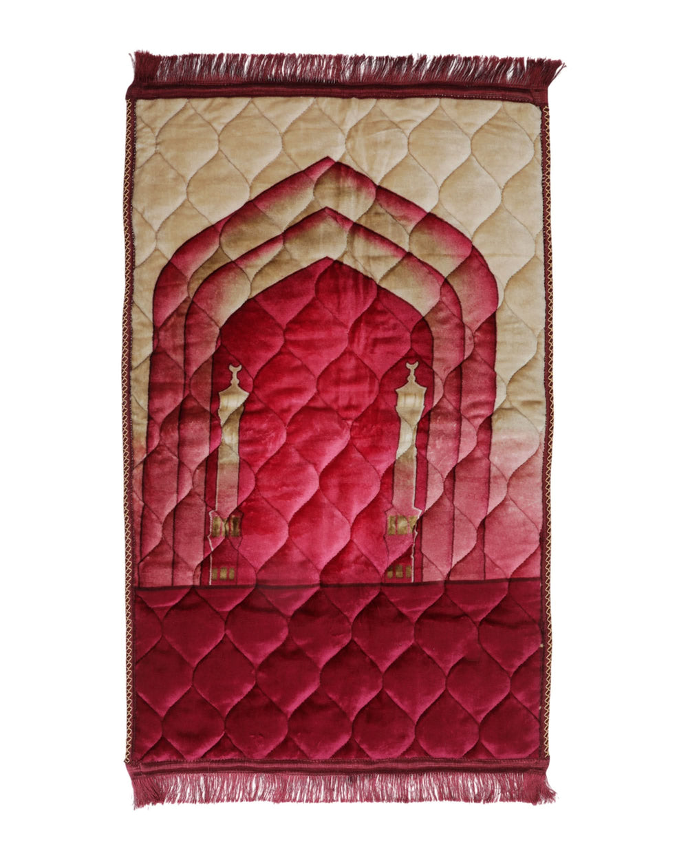 Valuables Prayer Mat Budget Series - Maroon, Prayer Accessories, Chase Value, Chase Value
