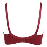 Women's Cotton Bra Plain Lace - Maroon, Women Bras, Chase Value, Chase Value