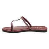 Women's Slipper - Maroon, Women Slippers, Chase Value, Chase Value
