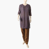 Women's Printed Lawn 2Pcs Suit - Purple, Women Shalwar Suits, Chase Value, Chase Value