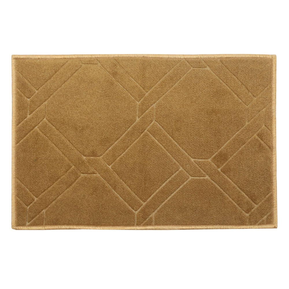 Plain Embosed Door Mat - Khaki, Mats, Chase Value, Chase Value