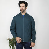 Men's Full Sleeves Jacket - Steel Green, Men's Jackets & Hoodies, Chase Value, Chase Value