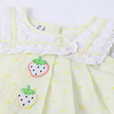 Newborn Girls Half Sleeves Suit - Light Green, Newborn Girls Sets & Suits, Chase Value, Chase Value