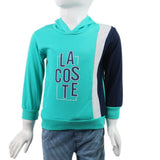 Boys Hoodie T-Shirt - Cyan, Boys Hoodies & Sweat Shirts, Chase Value, Chase Value