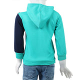 Boys Hoodie T-Shirt - Cyan, Boys Hoodies & Sweat Shirts, Chase Value, Chase Value