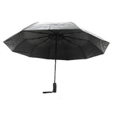 Umbrella Folding With Pouch - Black, Umbrellas, Chase Value, Chase Value