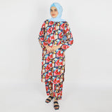 Women's Stitched Khaddar 2Pcs Suit - Navy Blue, Women Shalwar Suits, Chase Value, Chase Value
