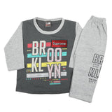 Newborn Boys Full Sleeves Suit - Charcoal, Newborn Boys Sets & Suits, Chase Value, Chase Value