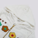 Girls Full Sleeves 3pcs Suit - Orange, Girls Suits, Chase Value, Chase Value