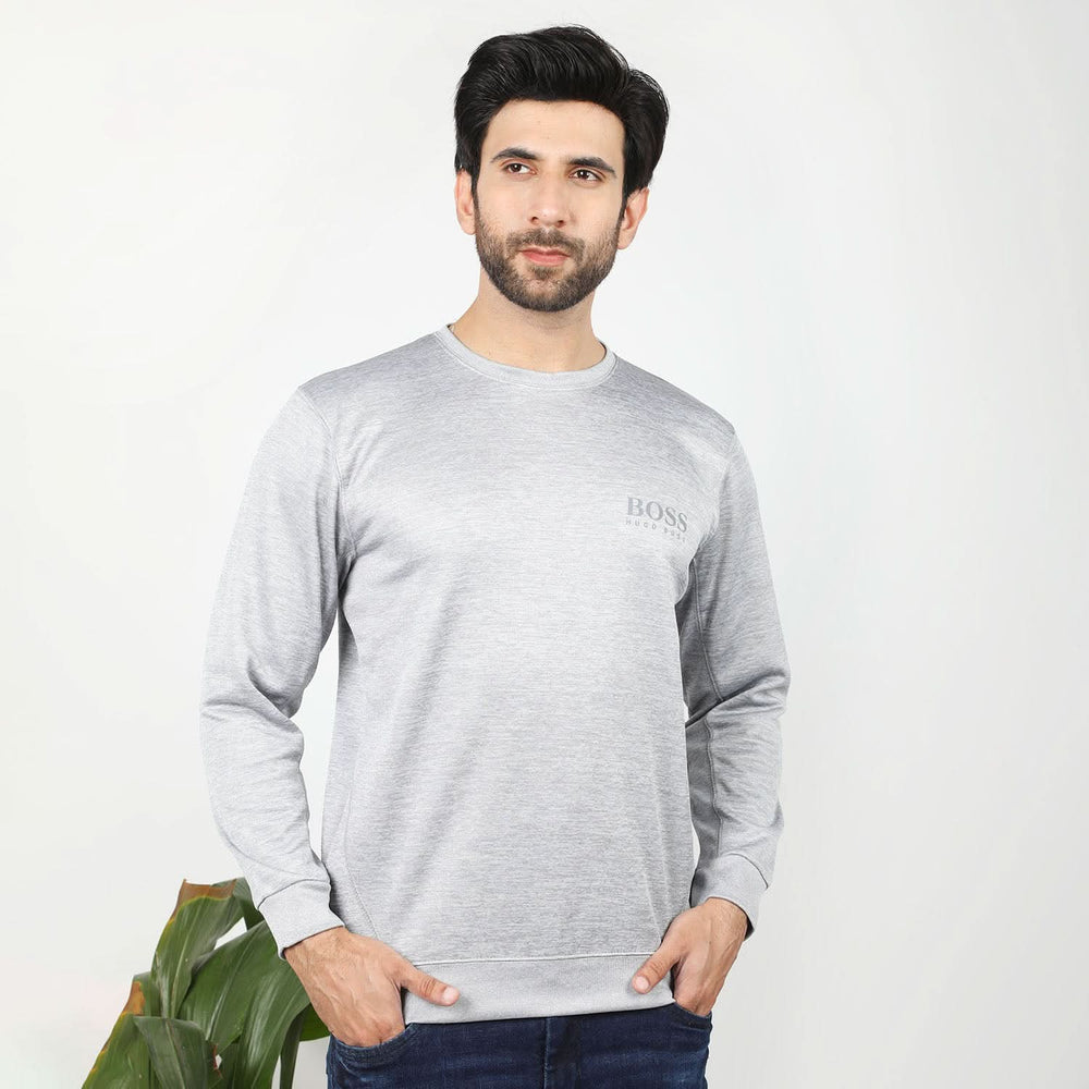 Men's Full Sleeves Sweat Shirt - Grey, Men's Sweater & Sweat Shirts, Chase Value, Chase Value