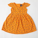 Girls Frock - Orange, Girls Frocks, Chase Value, Chase Value