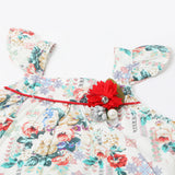 Newborn Girls Half Sleeves Suit - Multi Color, Newborn Girls Sets & Suits, Chase Value, Chase Value