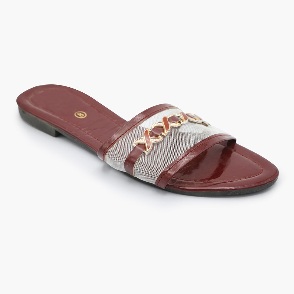 Women's Slipper - Maroon, Women Slippers, Chase Value, Chase Value