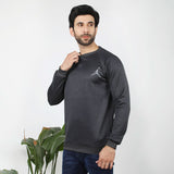 Men's Full Sleeve Sweat Shirt - Charcoal, Men's Sweater & Sweat Shirts, Chase Value, Chase Value