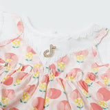 Newborn Girls Half Sleeves Suit - Pink, Newborn Girls Sets & Suits, Chase Value, Chase Value